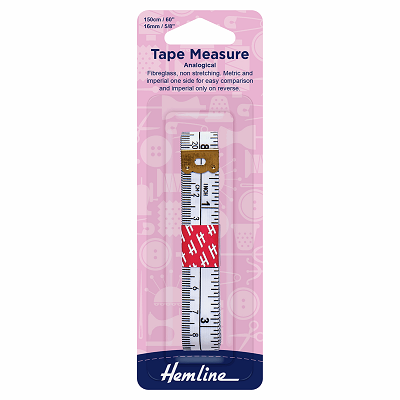 H252 Tape Measure: Analogical Metric/Imperial - 150cm